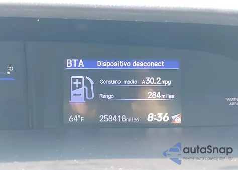 2015 Honda Civic Ex из США, поврежденный, VIN 19XFB2F81FE032680